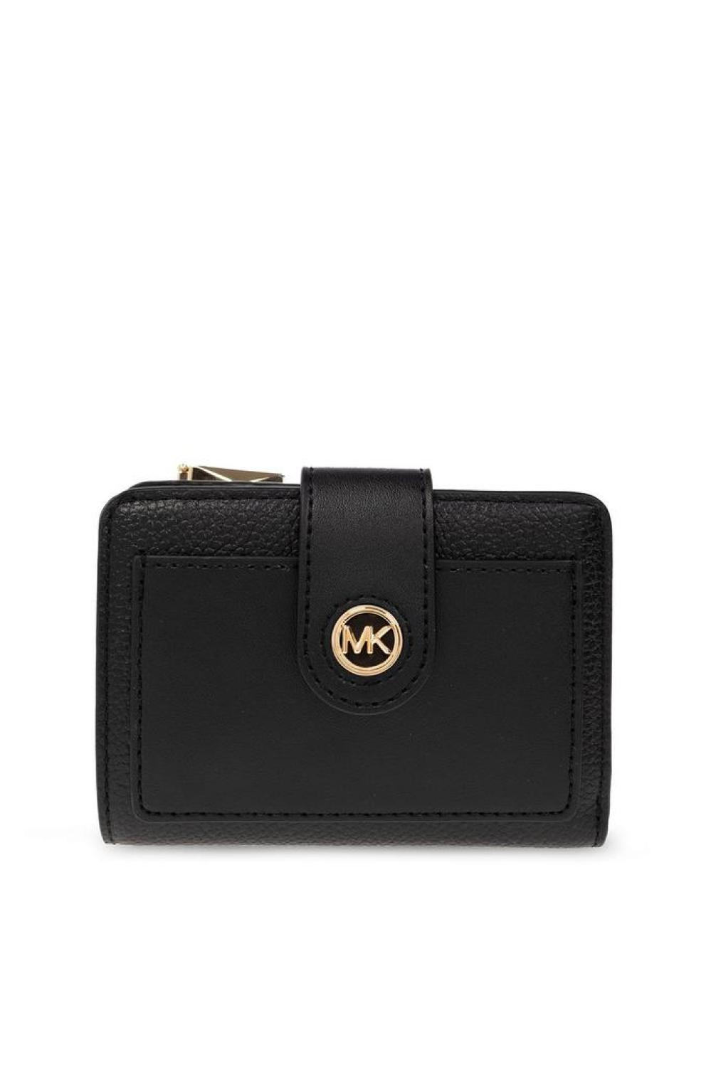 Michael Michael Kors Logo-Plaque Zipped Wallet