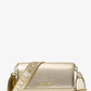 Jet Set Large Metallic Crossbody Bag