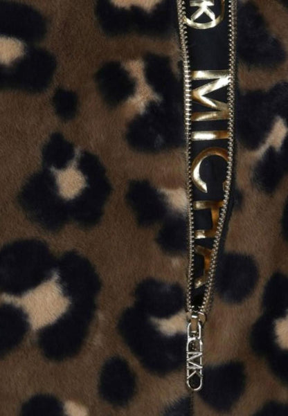 Michael Kors Kids Animal Printed Zipped Bomber Jacket