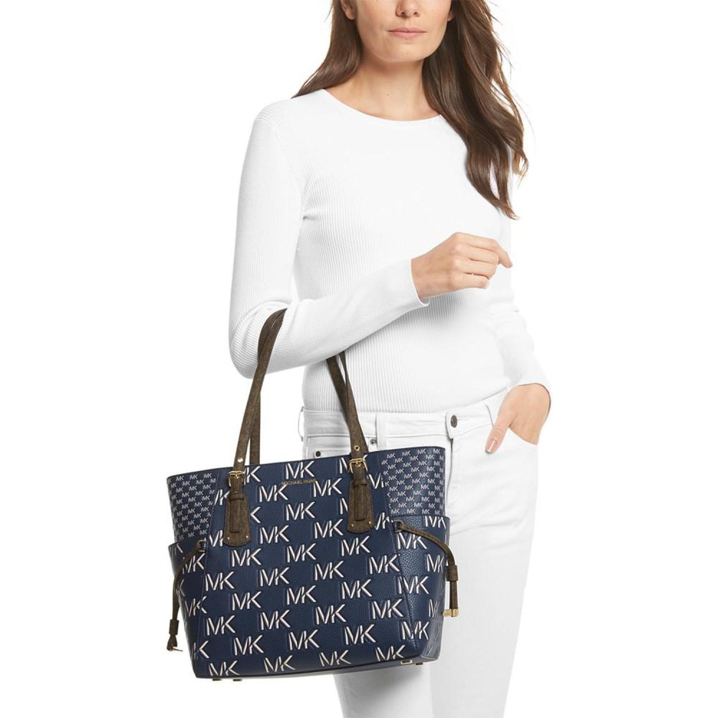 Voyager Logo Large East West Tote
