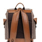 Coach Hitch Allover Logo Printed Backpack