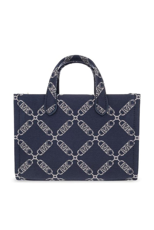 Michael Michael Kors Gigi Empire Logo Jacquard Top Handle Bag