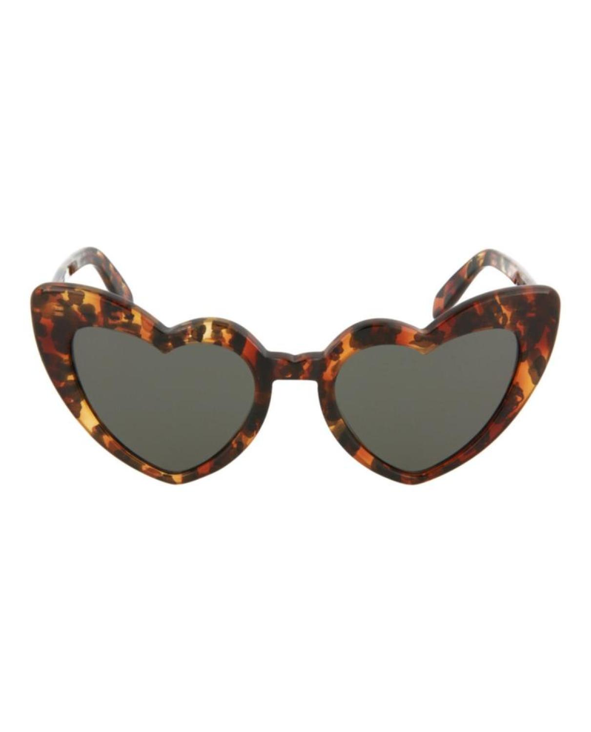 Heart-Shaped Acetate Sunglasses