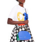 Gallery Colorblocked Smooth Leather Mini Top Handle Satchel