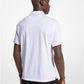 Greenwich Logo Print Cotton Jersey Polo Shirt