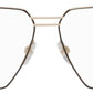Gold Hexagonal Glasses