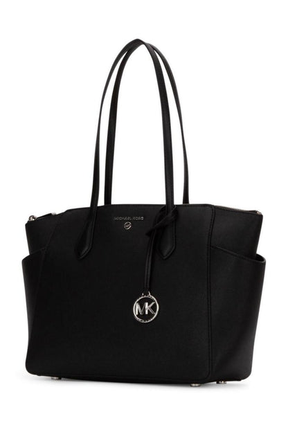 Michael Michael Kors Marilyn Logo Plaque Medium Tote Bag