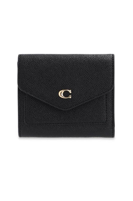 Coach Wynn Logo Plaque Small Wallet