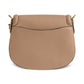 Glovetanned Leather Beat Saddle Bag with Webbing Strap