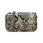 The Snake-Embossed Leather J Marc Mini Shoulder Bag