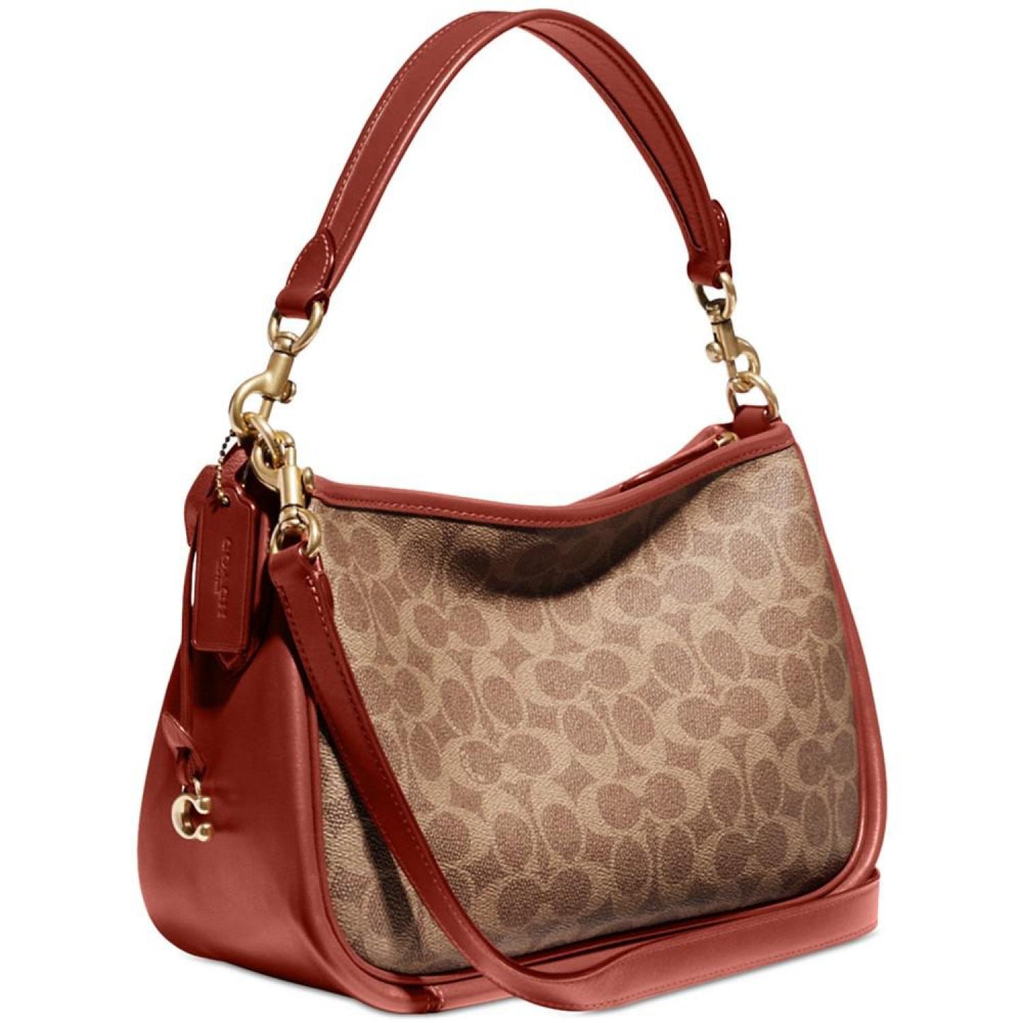 Signature Coated Canvas Convertible Cary Crossbody
