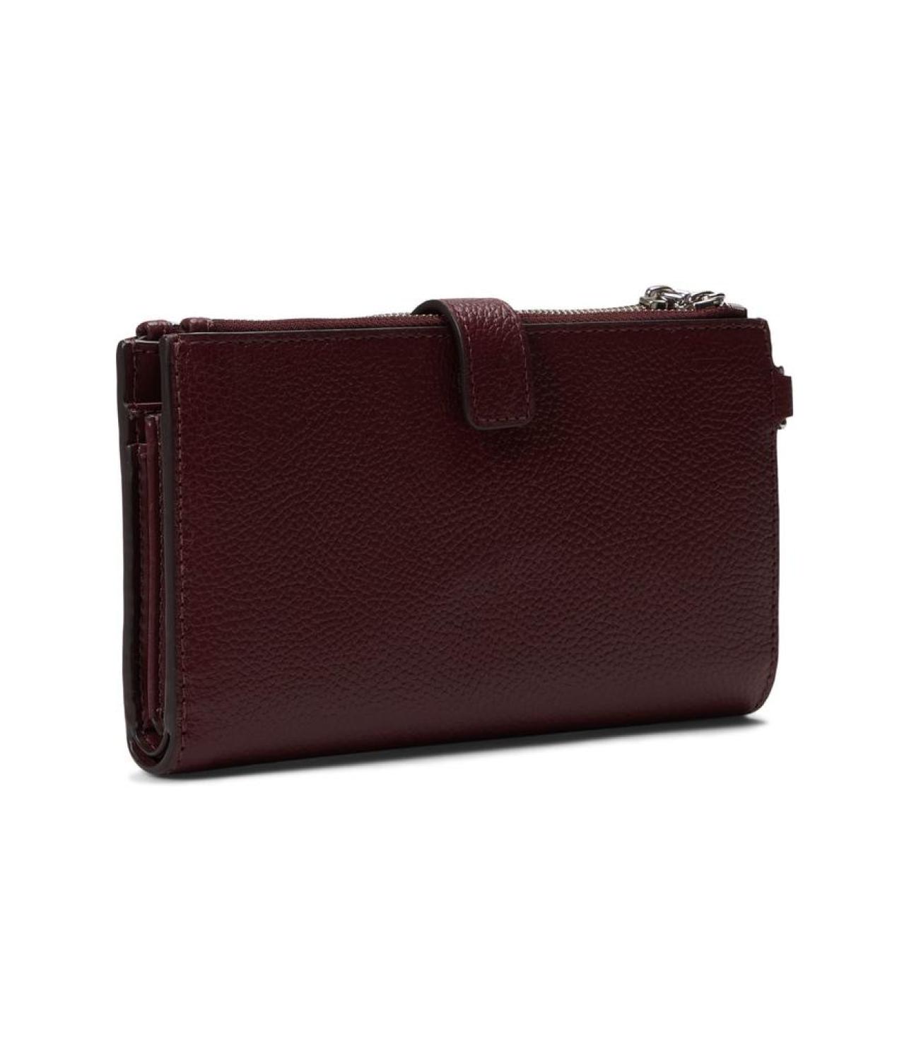 Jet Set Double Zip Wristlet
