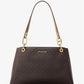 Trisha Large Logo Shoulder Bag