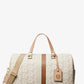 Grayson Extra-Large Empire Signature Logo Stripe Weekender Bag