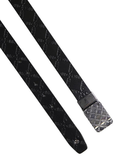 Michael Kors Reversible Empire Logo Embossed Belt