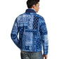 Bandanna Patchwork-Print Fleece Pullover