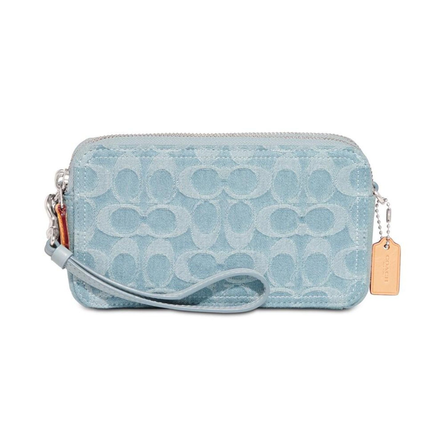 Washed Denim Signature Kira Mini Crossbody