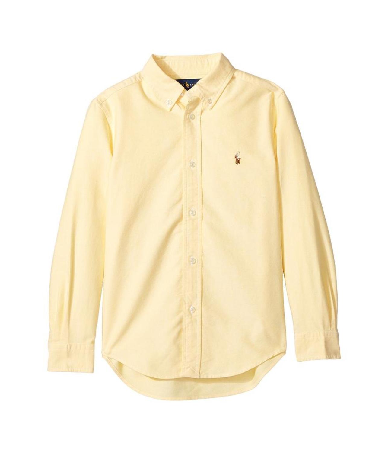 Cotton Oxford Sport Shirt (Little Kids)