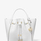 Phoebe Large Faux Leather Bucket Bag