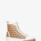 Gertie Color-Block Logo Jacquard High-Top Sneaker