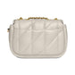 Quilted Pillow Madison Shoulder Bag 18 with Chain Strap
