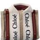 Chloé Woody Nano Canvas & Leather Tote