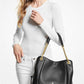 Piper Large Pebbled Leather Shoulder Bag