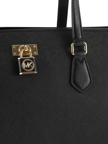 Michael Michael Kors Logo Plaque Top Handle Bag