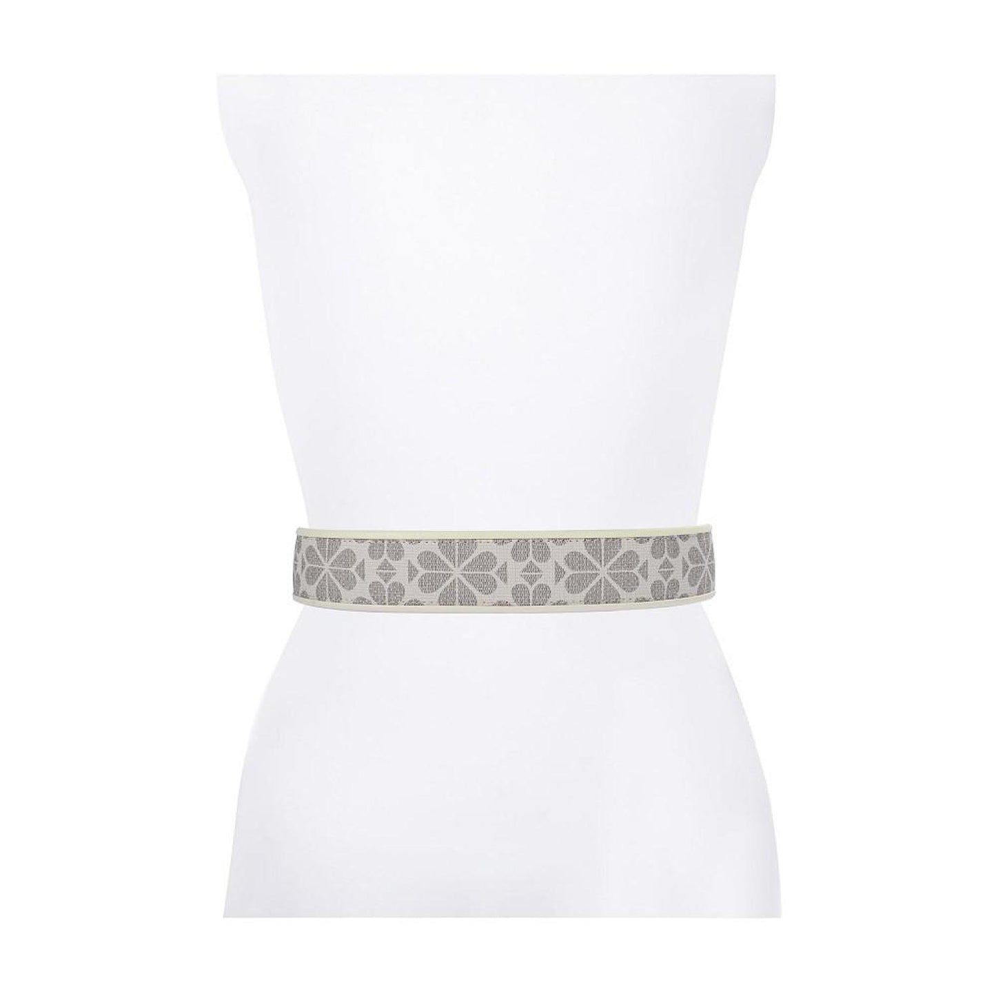 Women's 40mm Logo Coated Canvas Belt