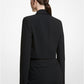 Double Crepe Sablé Bolero Jacket