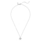 Faux Stone Heart Pendant Necklace