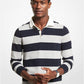 Striped Stretch Cotton Rugby Sweater