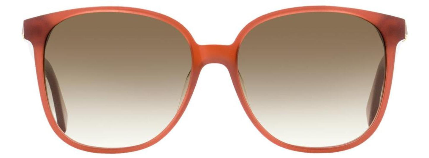 Kate Spade Women's Square Sunglasses Alianna 9R6HA Salmon 56mm