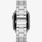 Pavé Silver-Tone Strap For Apple Watch®