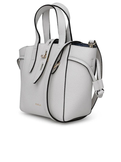 Furla Net Logo Printed Mini Tote Bag