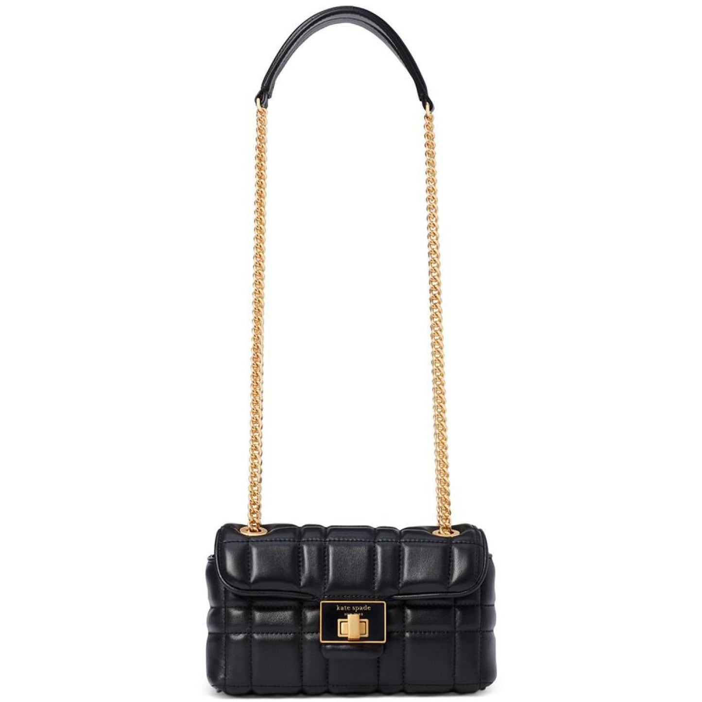 Evelyn Quilted Leather Small Shoulder Crossbody