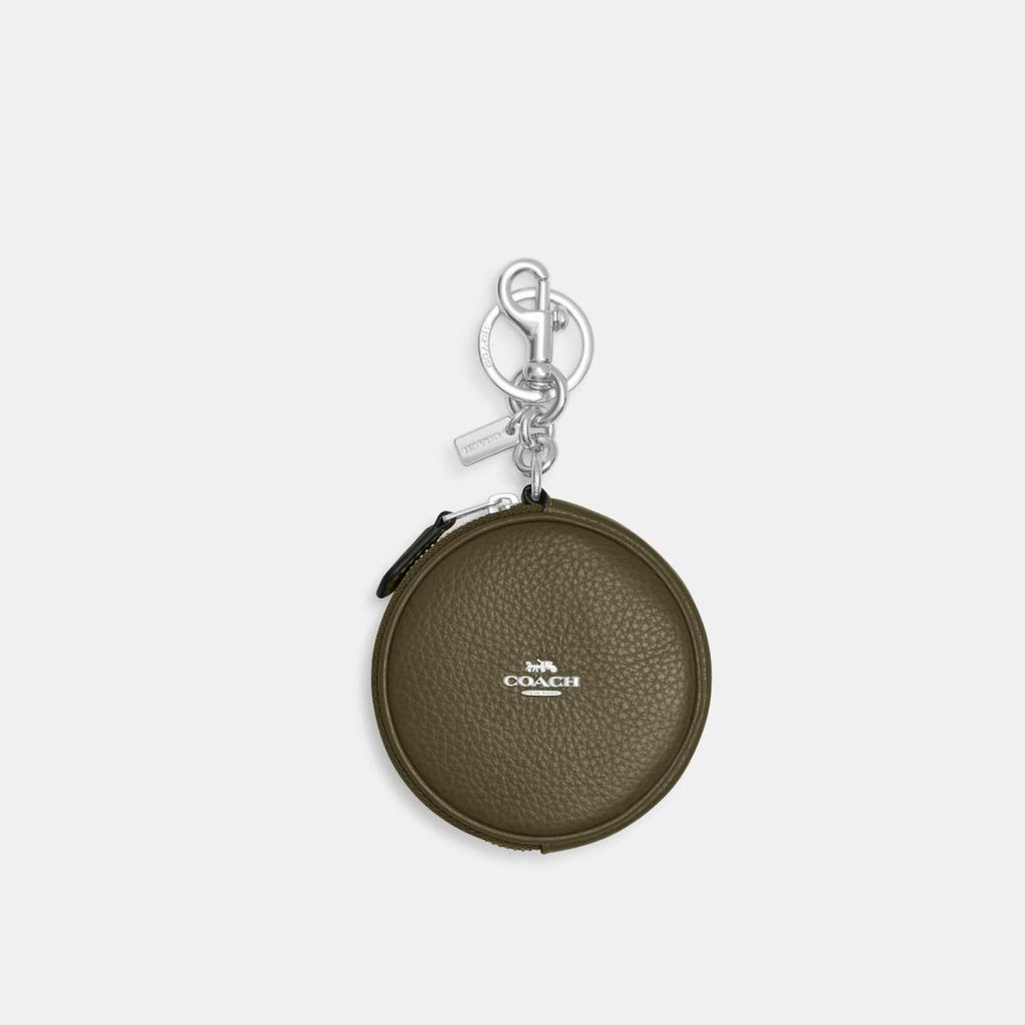 Coach Outlet Circular Coin Pouch Bag Charm