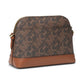 Jet Set Charm Large Logo Dome Crossbody