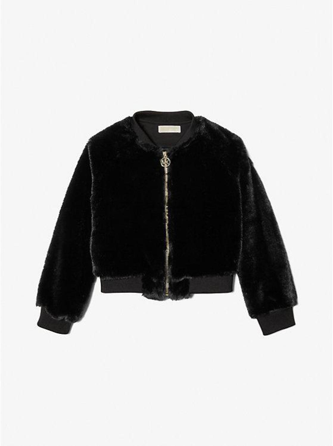 Faux Fur Bomber Jacket