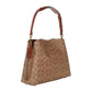 Coated Canvas Signature Willow Shoulder Bag