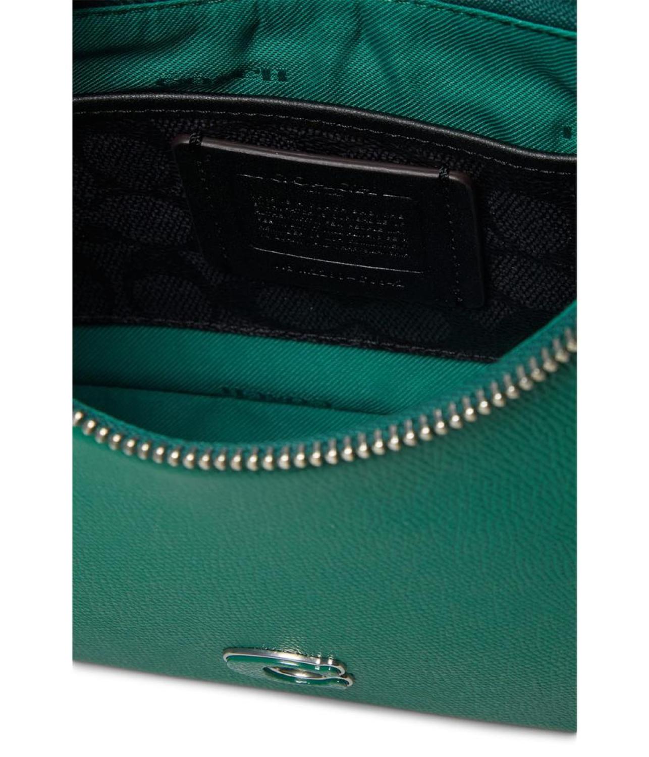 Hobo Crossbody in Cross Grain Leather