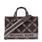 Michael Michael Kors Gigi Empire Logo Jacquard Top Handle Bag