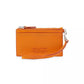 The Leather Top Zip Wristlet