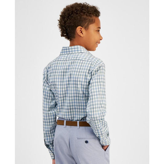 Big Boys Classic Fit Stretch Dress Shirt