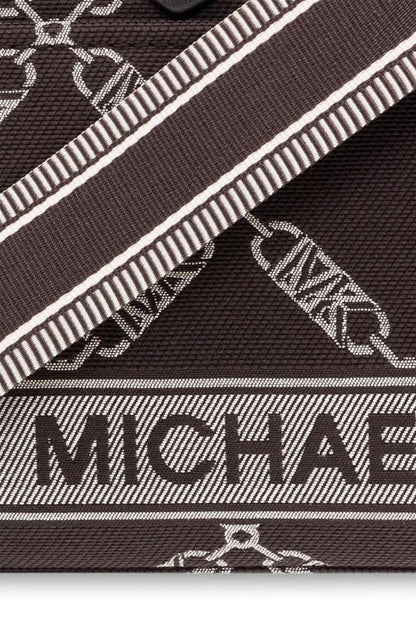 Michael Michael Kors Gigi Empire Logo Jacquard Top Handle Bag