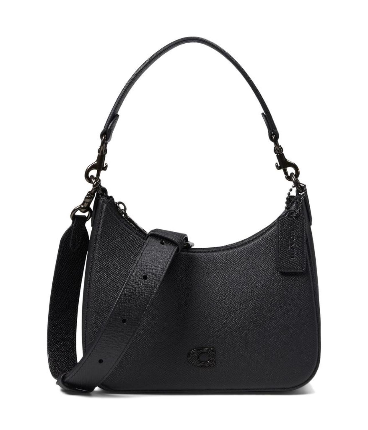 Hobo Crossbody in Cross Grain Leather