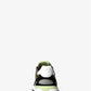 Miles Color-Block Nylon and Leather Trainer