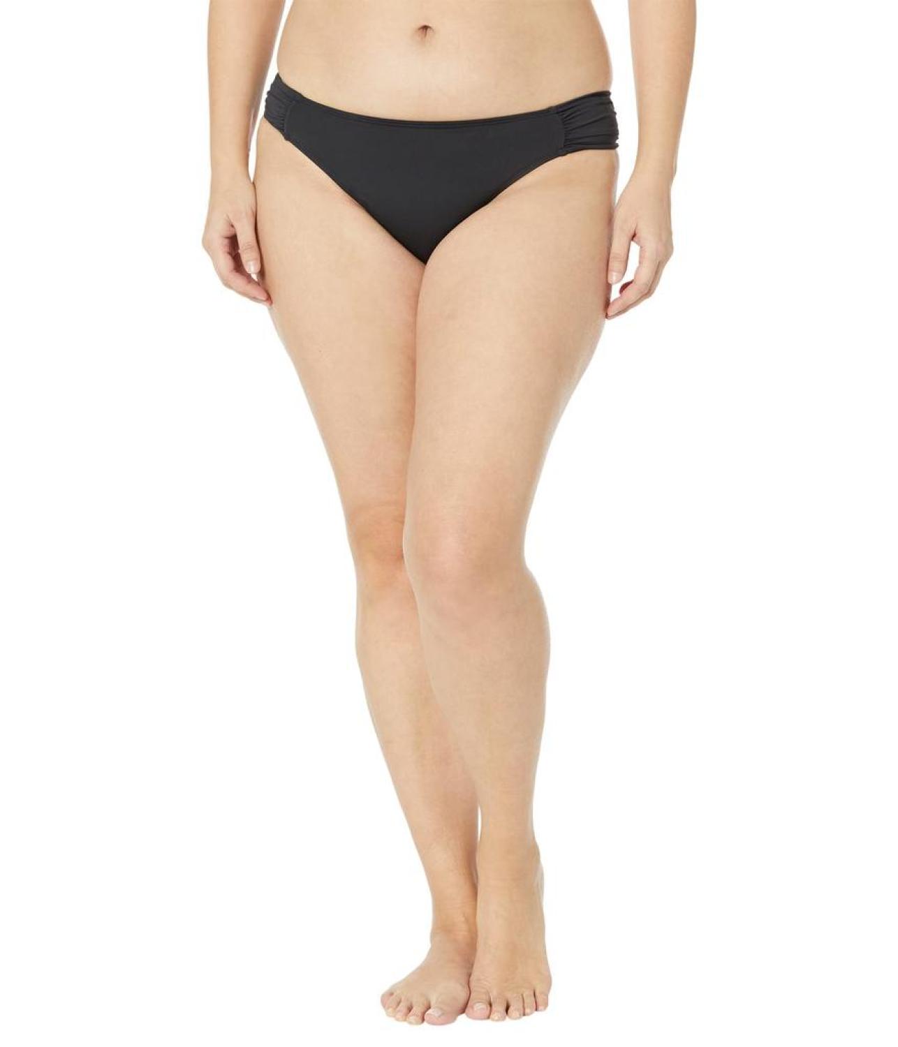 Beach Club Solid Solid Hipster Bikini Bottoms
