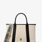 Luisa Medium Cotton Canvas Satchel