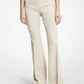 Brooke Double Crepe Sablé Flared Pants